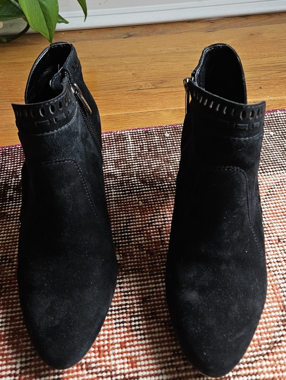 Vince Camuto Black Suede Booties